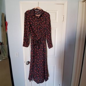 Zara polka dot poppy dress- medium